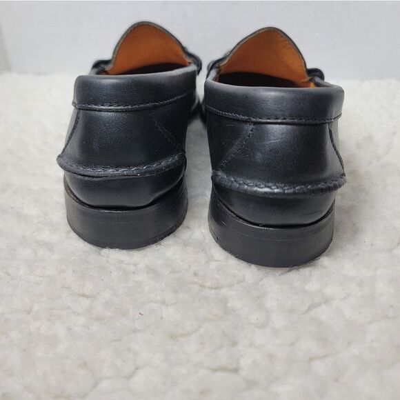 Chippewa Black Leather Horsebit Loafers Shoes Men’s 9C Handcrafted USA 2337